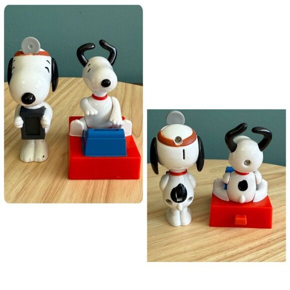 6 Vintage Burger King Snoopy Collectible Figurines 2000's - Picture 5 of 10